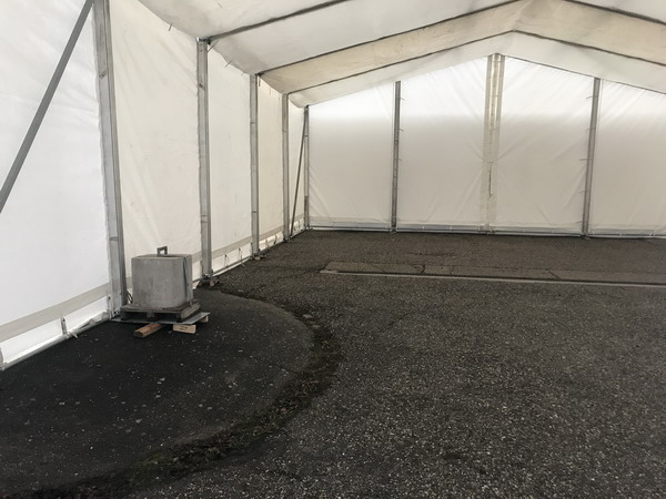 Sonderlösung Lagerzelt