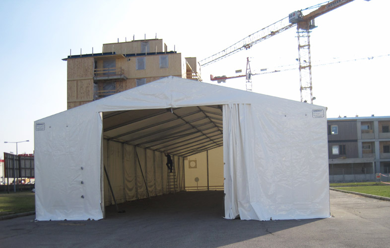 Giebelwandplanentor