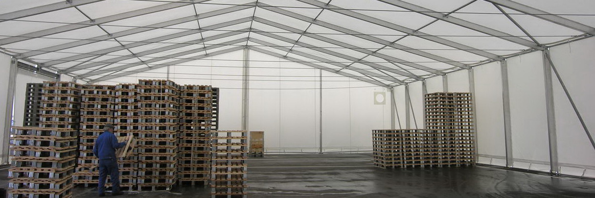 Lagerhalle hohe Schneelast