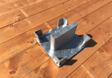 Schwerlastboden halber Verbinder 90 Grad